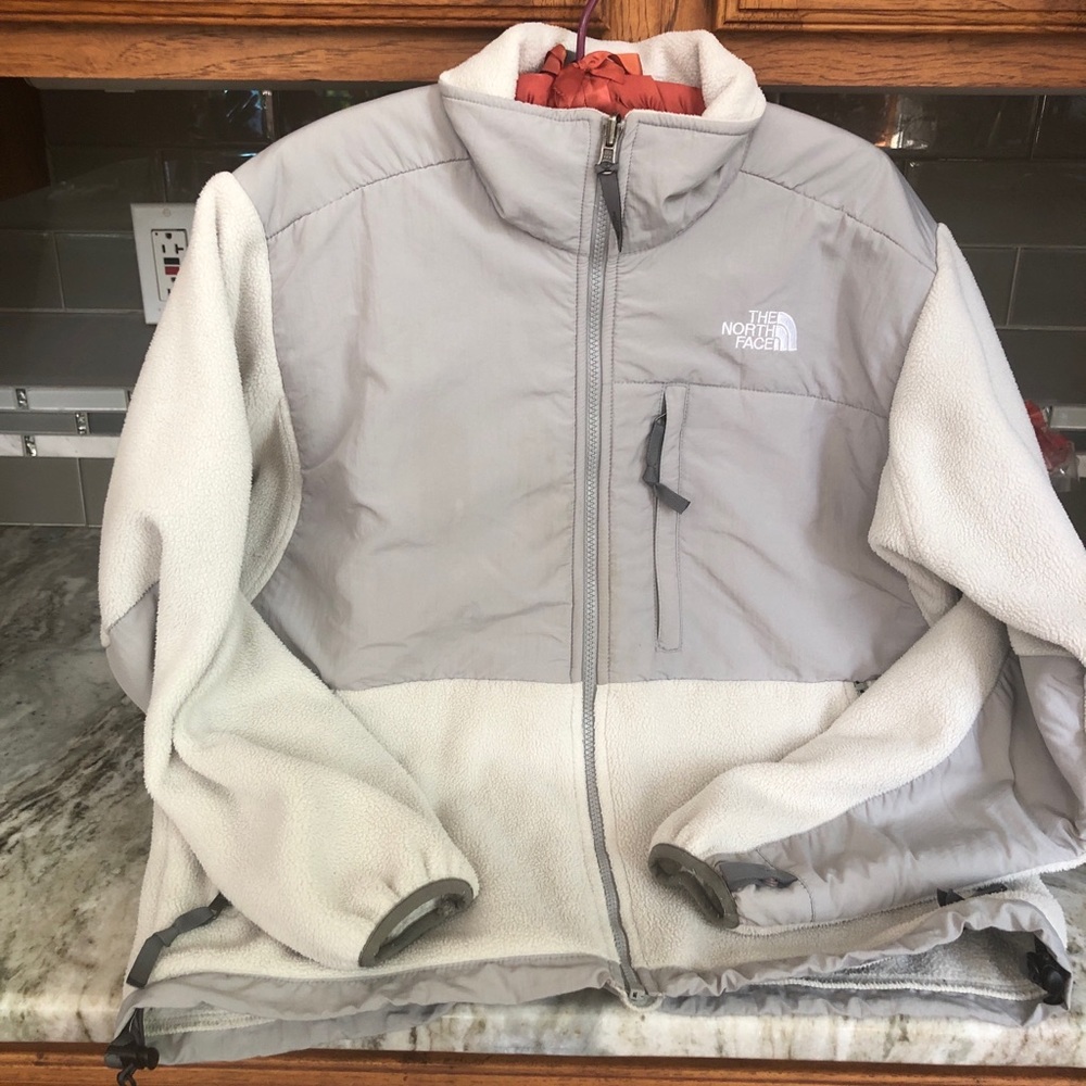 NORTH FACE DENALI WOMANS FLEECE FULL ZIP VENTED JACKET sz M